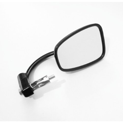 Emgo Old school Black Bar End Cafe Racer Mirror