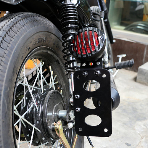 Sidemount + Lighting Type Steampunk Black