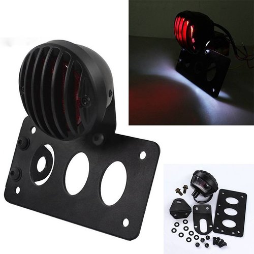 Sidemount + Verlichting Type Steampunk Black