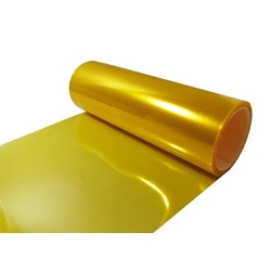 30x30cm Yellow Headlight Foil