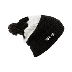 Averell beanie zwart en wit