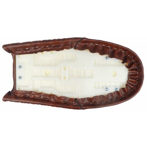 Tuck N' Roll Brat Seat Cafe Racer Brown 36