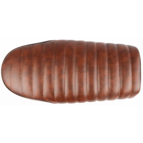Tuck N' Roll Brat Seat Cafe Racer Brown 36
