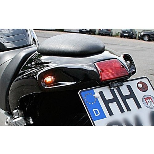 LED Turn Signals Clear Picco (E-mark)