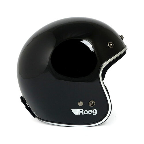 Roeg Jett Helm Gloss Schwarz