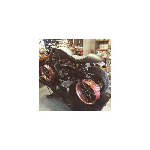 Motone Benutzerdefinierte Aluminium Benzinetank - EFI - Raw