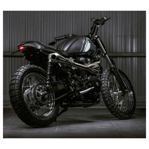 Motone Benutzerdefinierte Aluminium Benzinetank - EFI - Raw