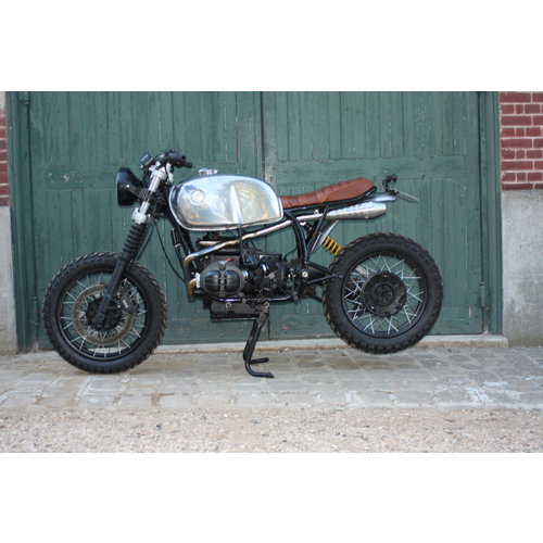 Scrambler Muffler Stainless Steel 42mm - 51mm