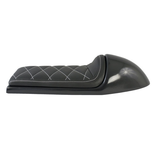 C.Racer Cafe Racer Sitzbank Diamond Schwarz Type 27