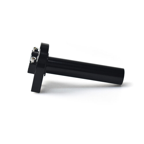 22MM CNC Aluminium Twistgrip Black