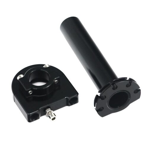 22MM CNC Aluminium Gashendel / Gashandvat Zwart