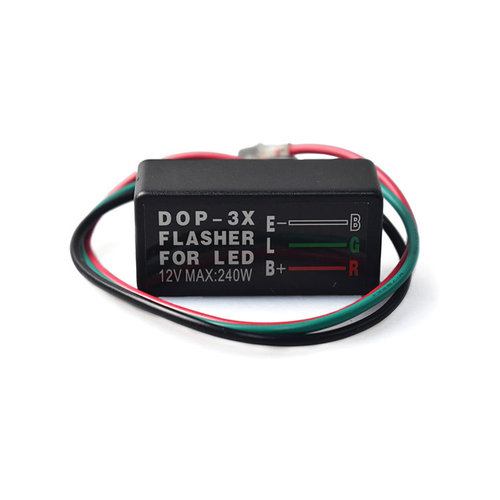 Knipperlicht LED relais 12V DOP - 3X