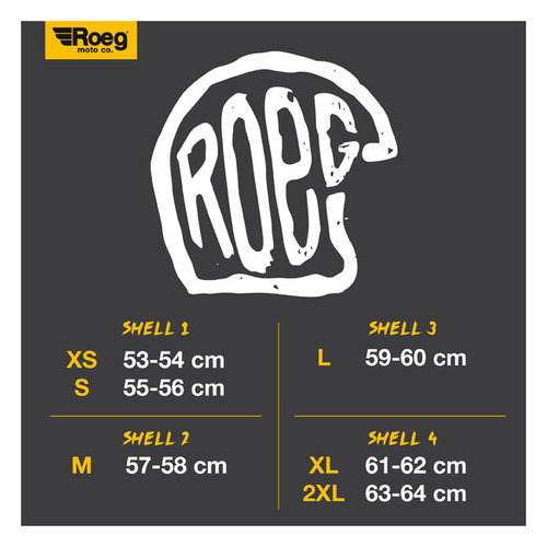 Roeg Jett helm Mat Zwart