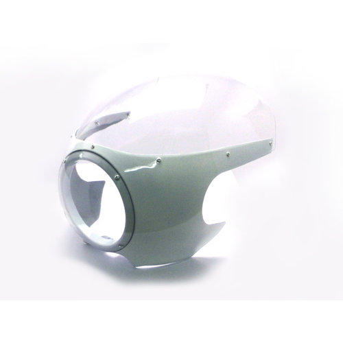 Retro Cafe Racer Fairing Clear