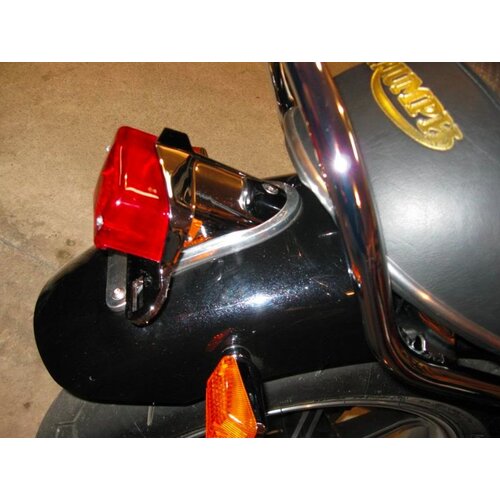Emgo Lucas Replica Cafe Racer Achterlicht Type 564 + Aluminium Bevestiging