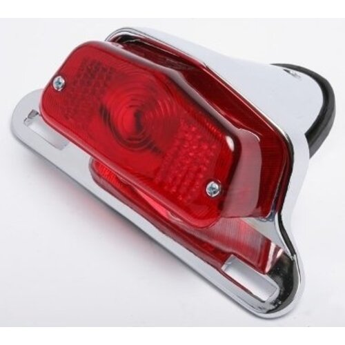 Emgo Lucas Replica Cafe Racer Achterlicht Type 564 + Aluminium Bevestiging
