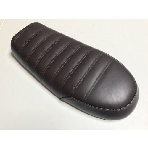 Handmade BMW Brat Seat Real Leather Dark Brown 43