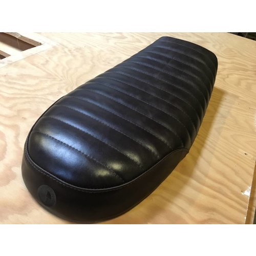 Handmade BMW Brat Seat Real Leather Dark Brown 43