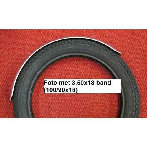 Garde-boue en aluminium mince 95MM