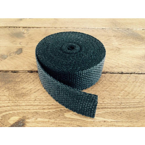 MCU 10 m x 5 cm schwarze Auspufffolie