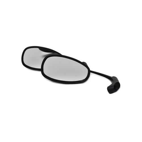 Adjustable Bar end Mirror ABS Black