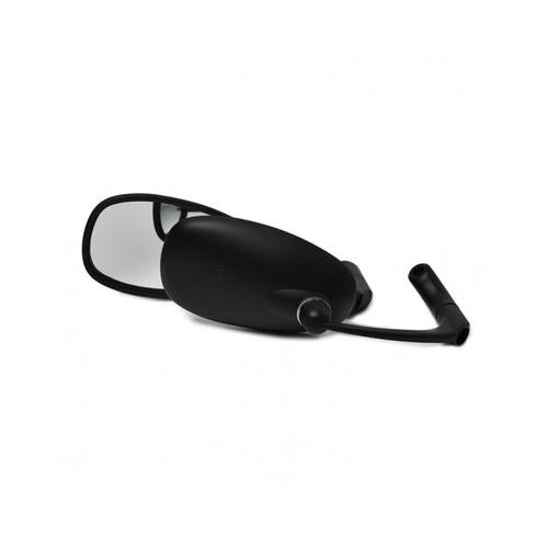 Verstellbarer Lenkerendspiegel ABS Schwarz