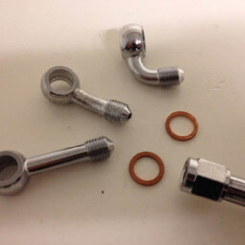 Raccords / Banjos pour Conduites de Frein en Acier Inoxydable