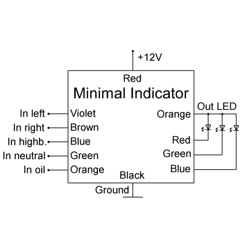 Axel Joost Elektronik Minimal Indicator
