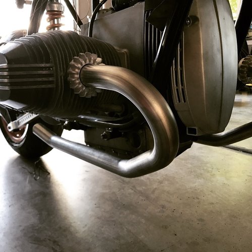 MCU 38MM BMW-R Krümmersatz R2V Edelstahl 