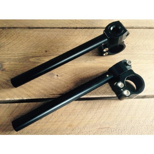 Bracelet pour guidon 22MM réglables CNC noir (plusieurs tailles)