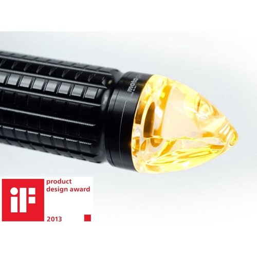Motogadget mo.blaze Cone Clignotant à visser - Noir