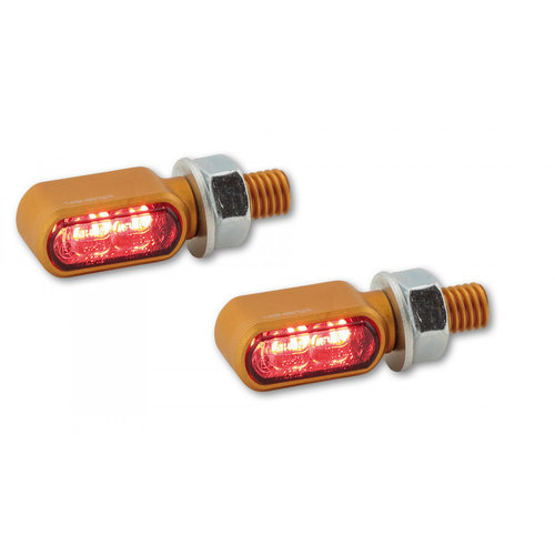 Highsider Little Bronx LED Rücklicht & Blinker Combo