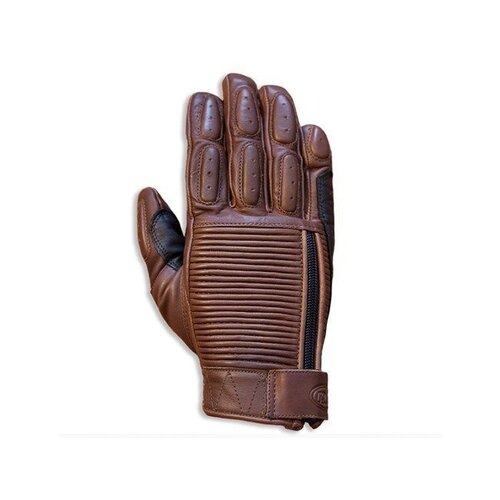Roland Sands Gants Dezel tabac foncé