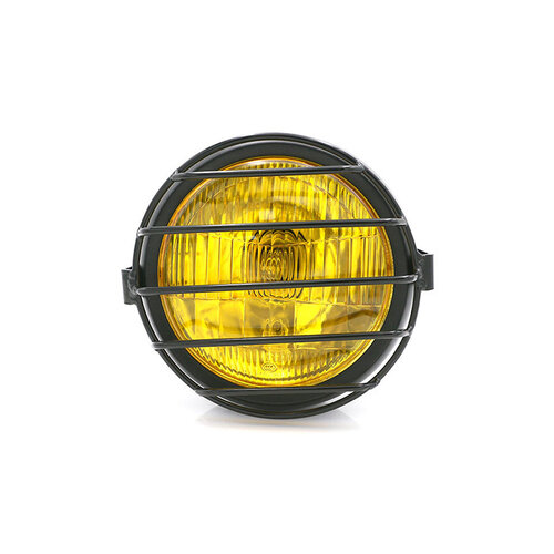 6.3" Headlight Yellow / Black - Metal Type 15