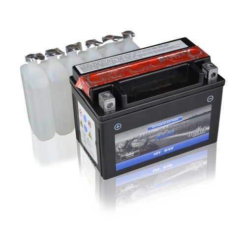 Batterie moto AGM 12V 8AH