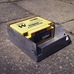 Boîtier de batterie universel en acier de type 2