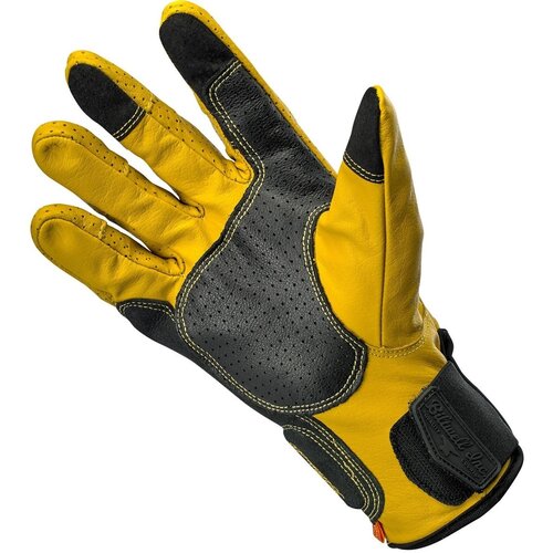 Biltwell Borrego handschoenen - goud / zwart