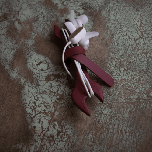 Trip Machine Earphone Wraps Cherry Red