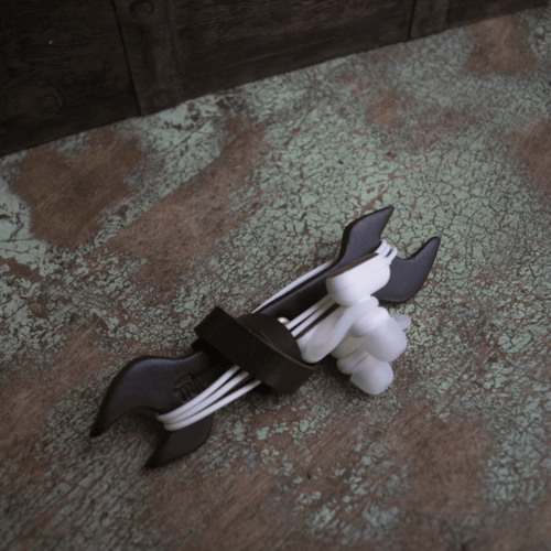 Trip Machine Oordopjes Houder Tabaksbruin