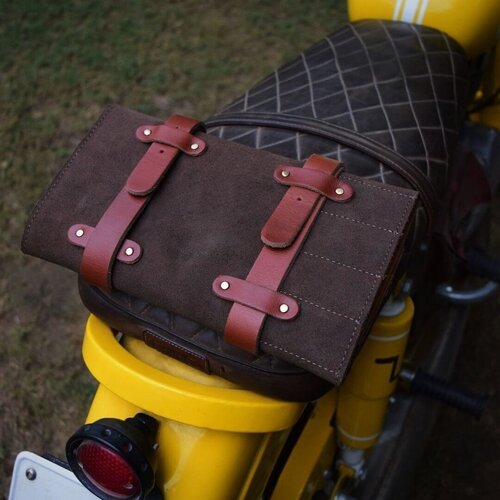 Trip Machine Tool Roll Tobacco Tan