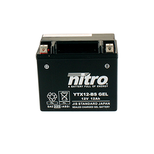 NITRO YTX12-BS Onderhoudsvrije accu