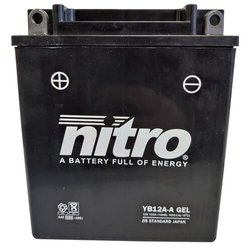 NITRO YB12A-A GEL Onderhoudsvrije accu