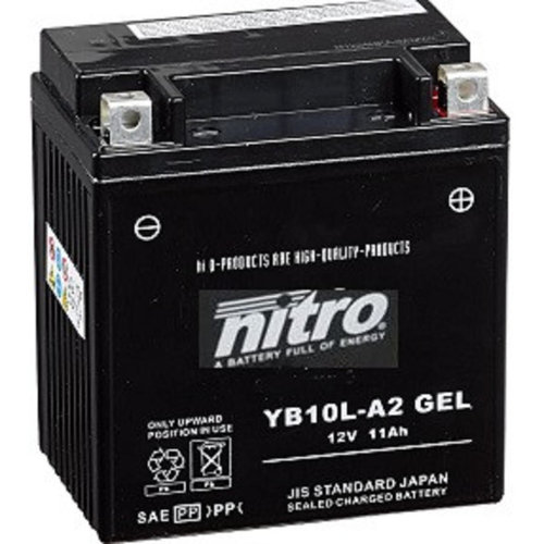 NITRO YB10L-A2 Onderhoudsvrije accu