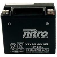 YTX20L-BS Onderhoudsvrije accu