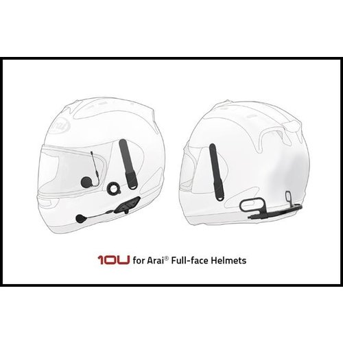 Sena 10U BT-headset, Arai volledig gezicht