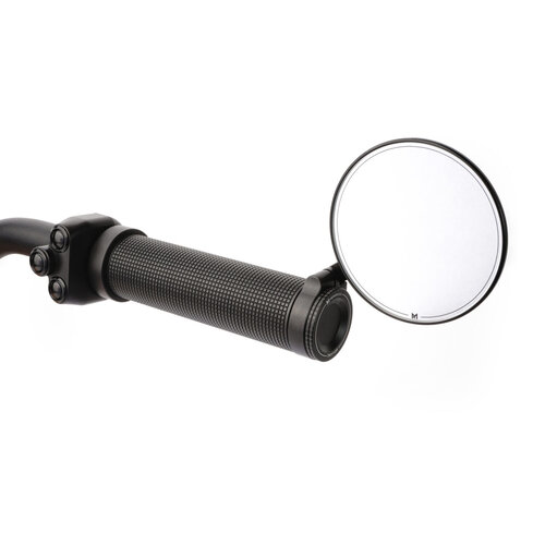 Rebelmoto Grips Black Aluminum