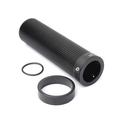 Rebelmoto Grips Black Aluminum
