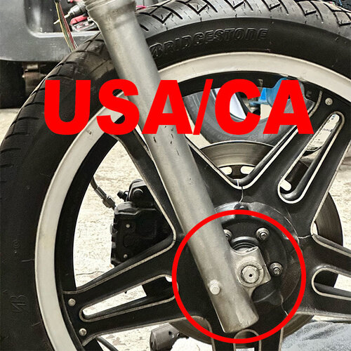 RMR Front Fender  | Honda CX 500 ABS plastic