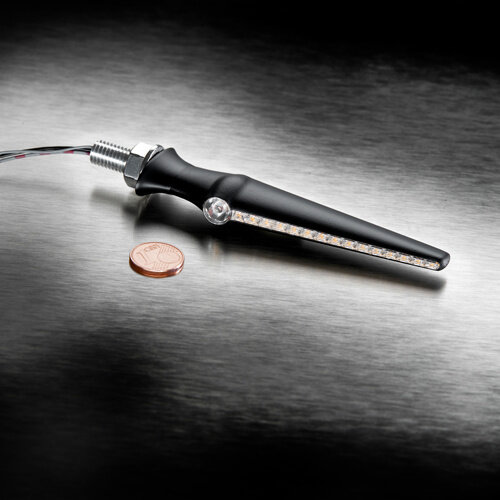 Kellermann Jetstream DF LED sequentiële verlichtingsindicator 3 in 1 - Achter Zwart