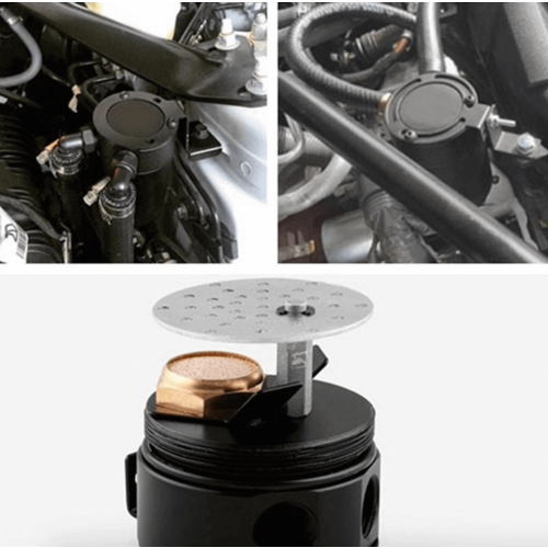 2-Port Aluminium Oil Catch Tank